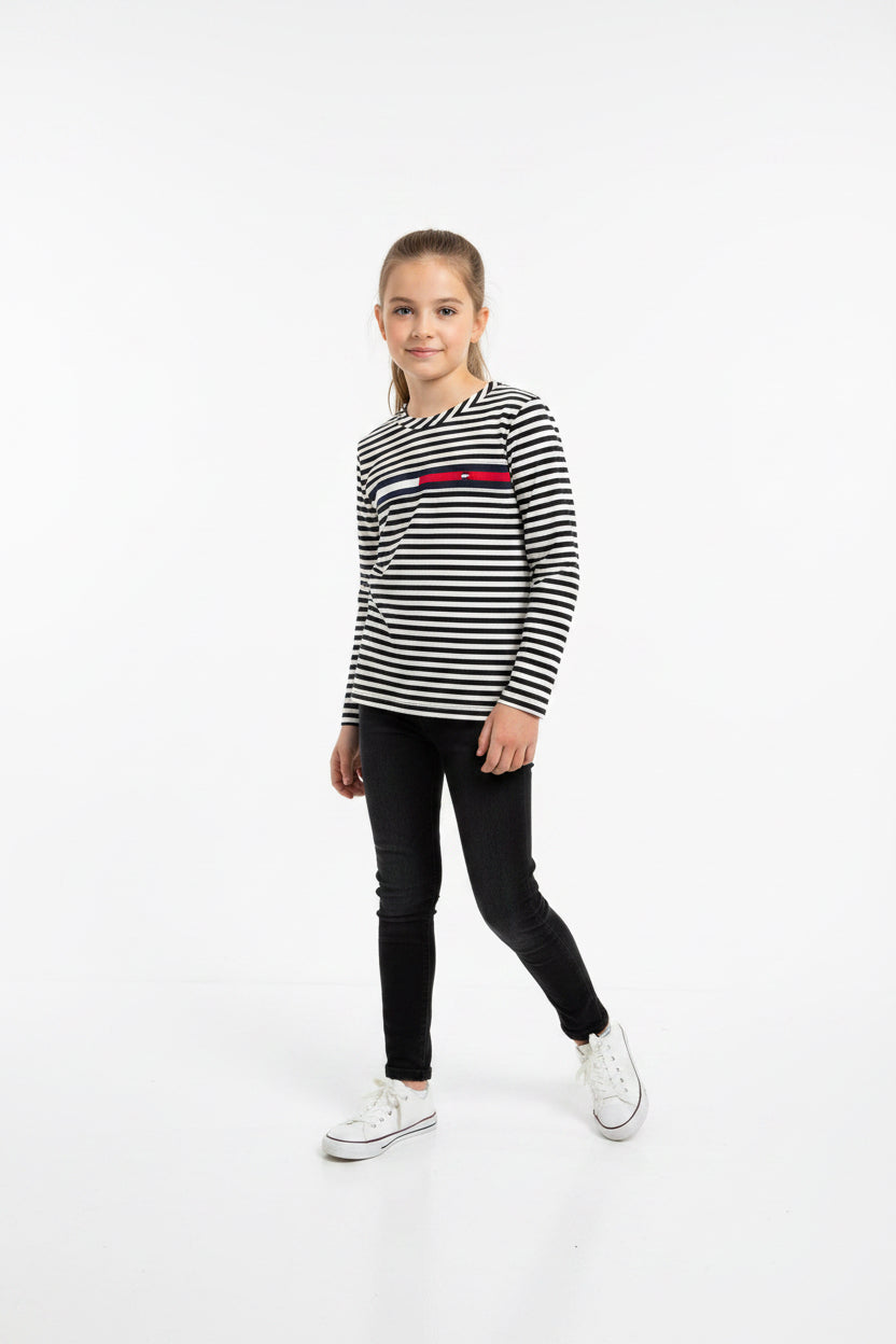 TOMMY HILFIGER CAMISA DE NIÑA MANGA LARGA