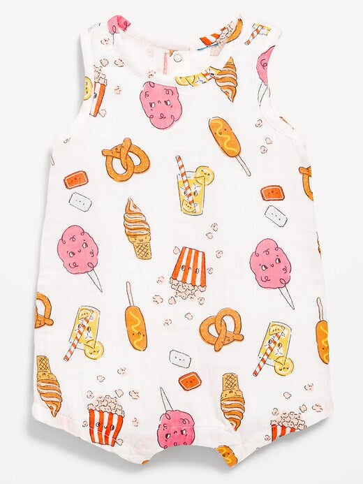 OLD NAVY ENTERIZO BEBÉ NIÑA
