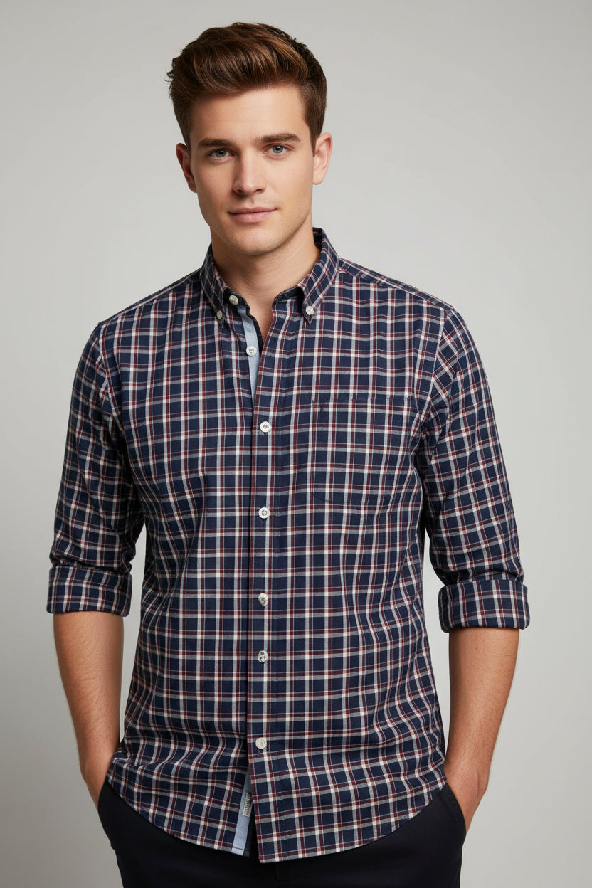 OLD NAVY CAMISA VESTIR MANGA LARGA DE NIÑO
