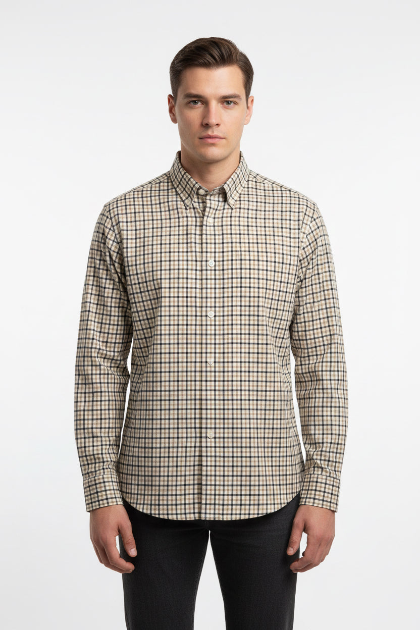 GOODFELLOW CAMISA DE VESTIR DE HOMBRE MANGA LARGA