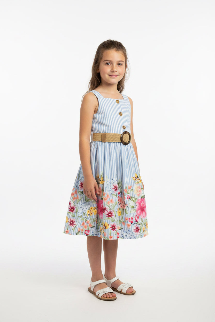 TAHARI GIRLS VESTIDO DE NIÑA