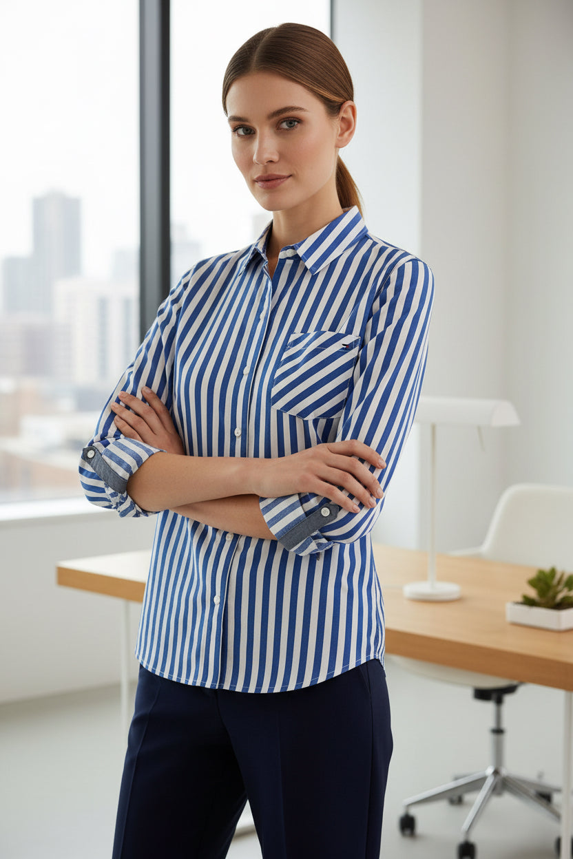 TOMMY HILFIGER VESTIR MANGA TRES CUARTAS DE MUJER
