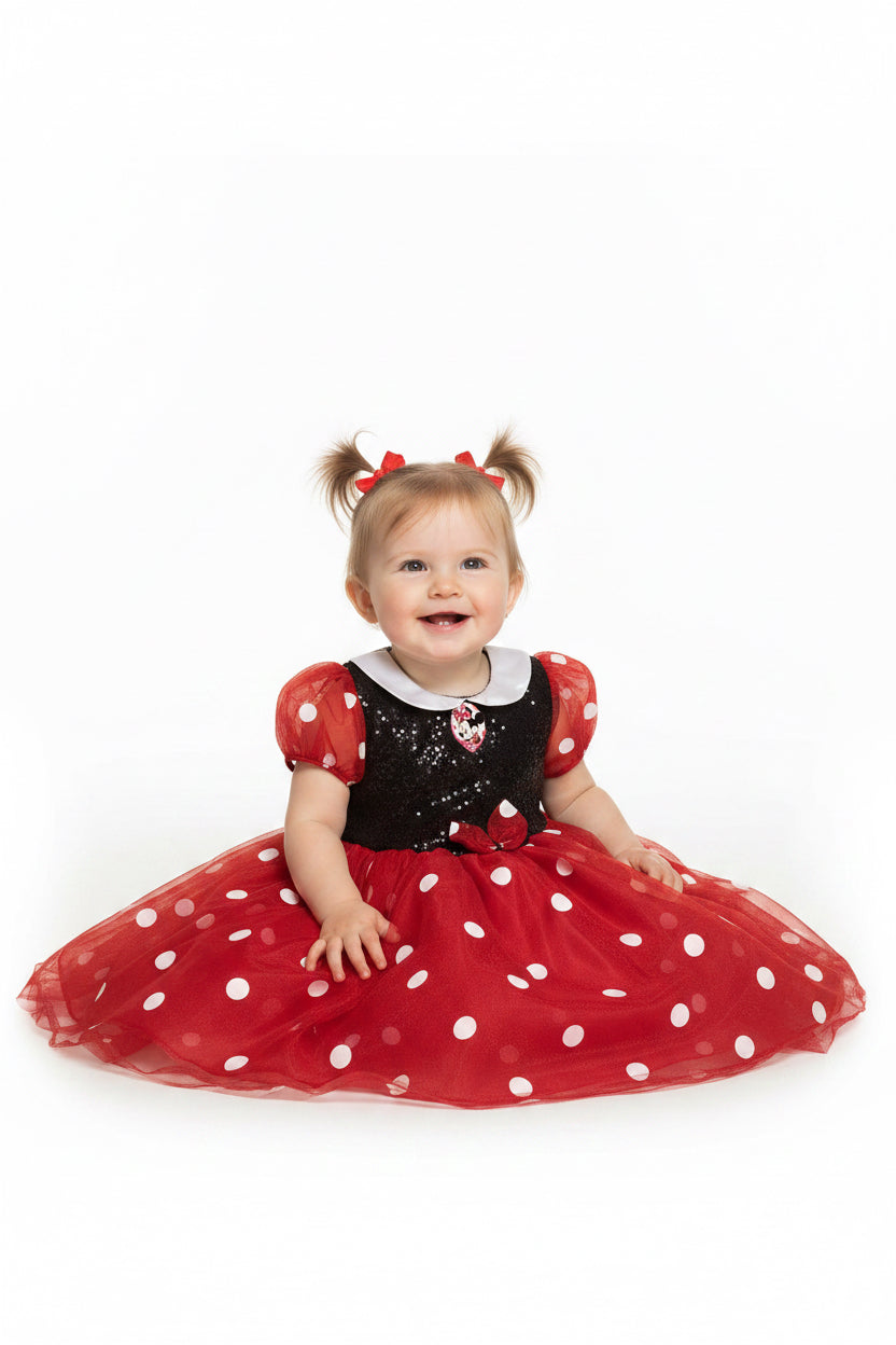 MINNIE MOUSE DISNEY DISFRAZ BEBE NIÑA