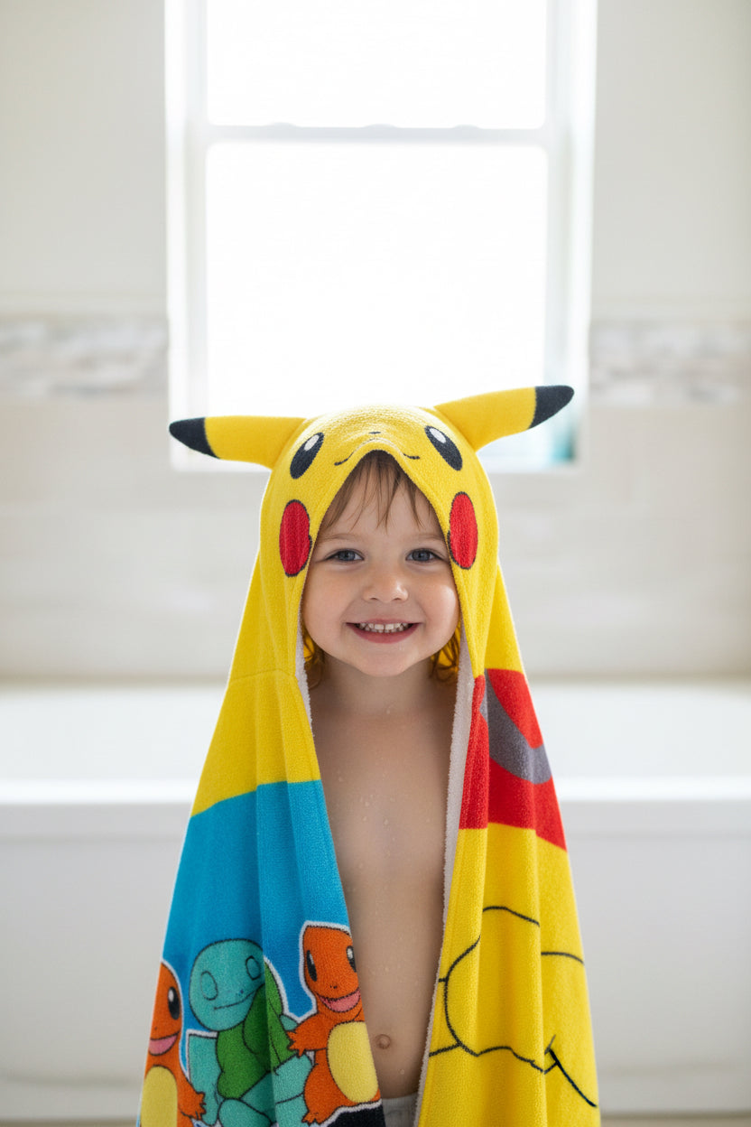 POKEMON TOALLA DE NIÑO