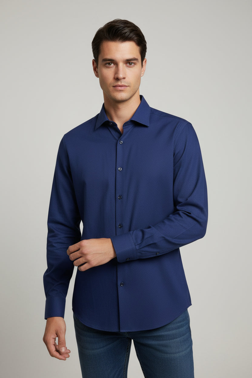 MICHAEL KORS CAMISA DE VESTIR DE HOMBRE MANGA LARGA