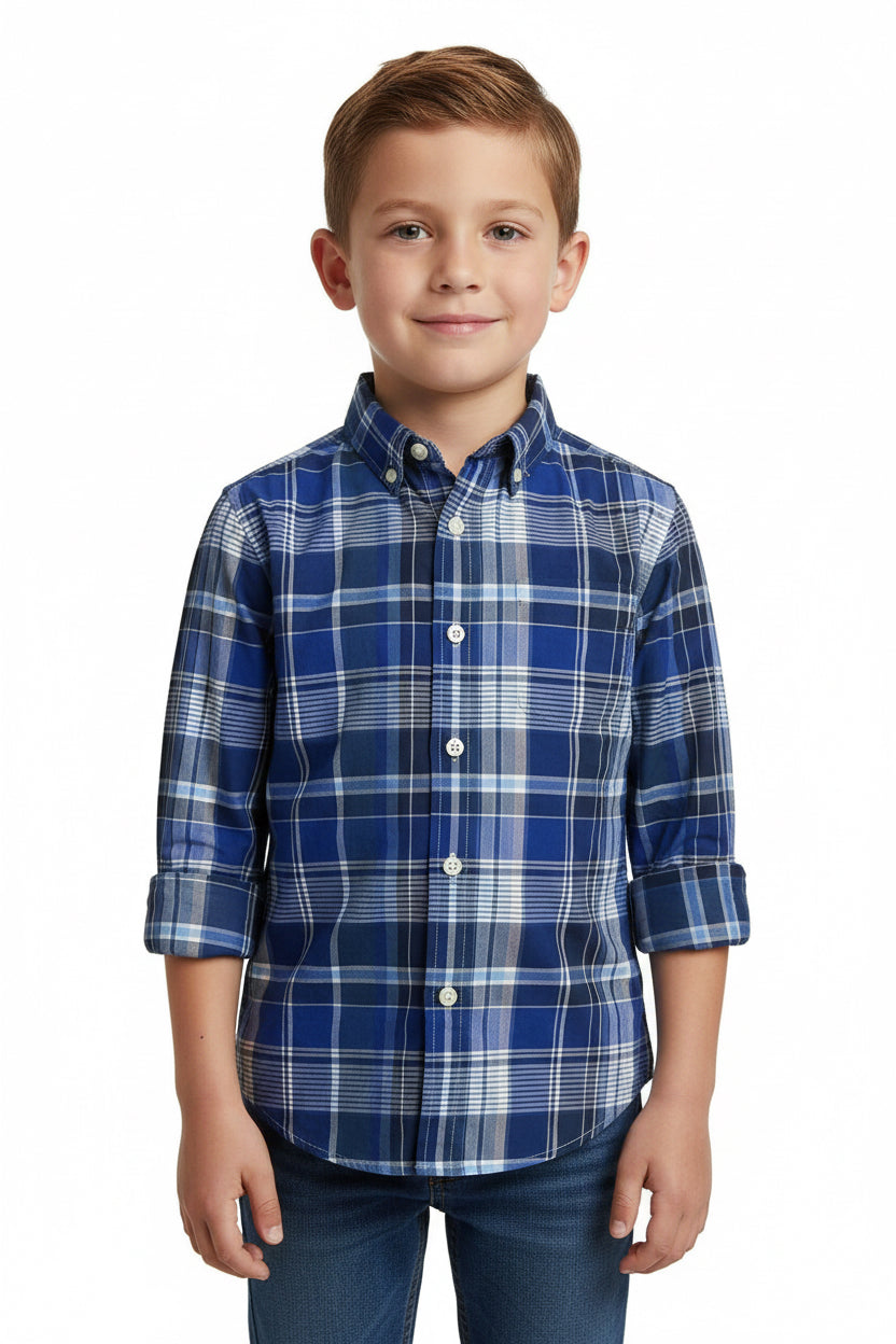 POLO RALPH LAUREN CAMISA VESTIR MANGA LARGA JUVENIL