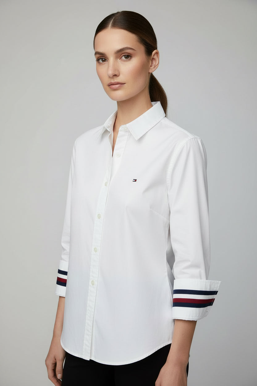 TOMMY HILFIGER CAMISA DE MUJER MANGA LARGA