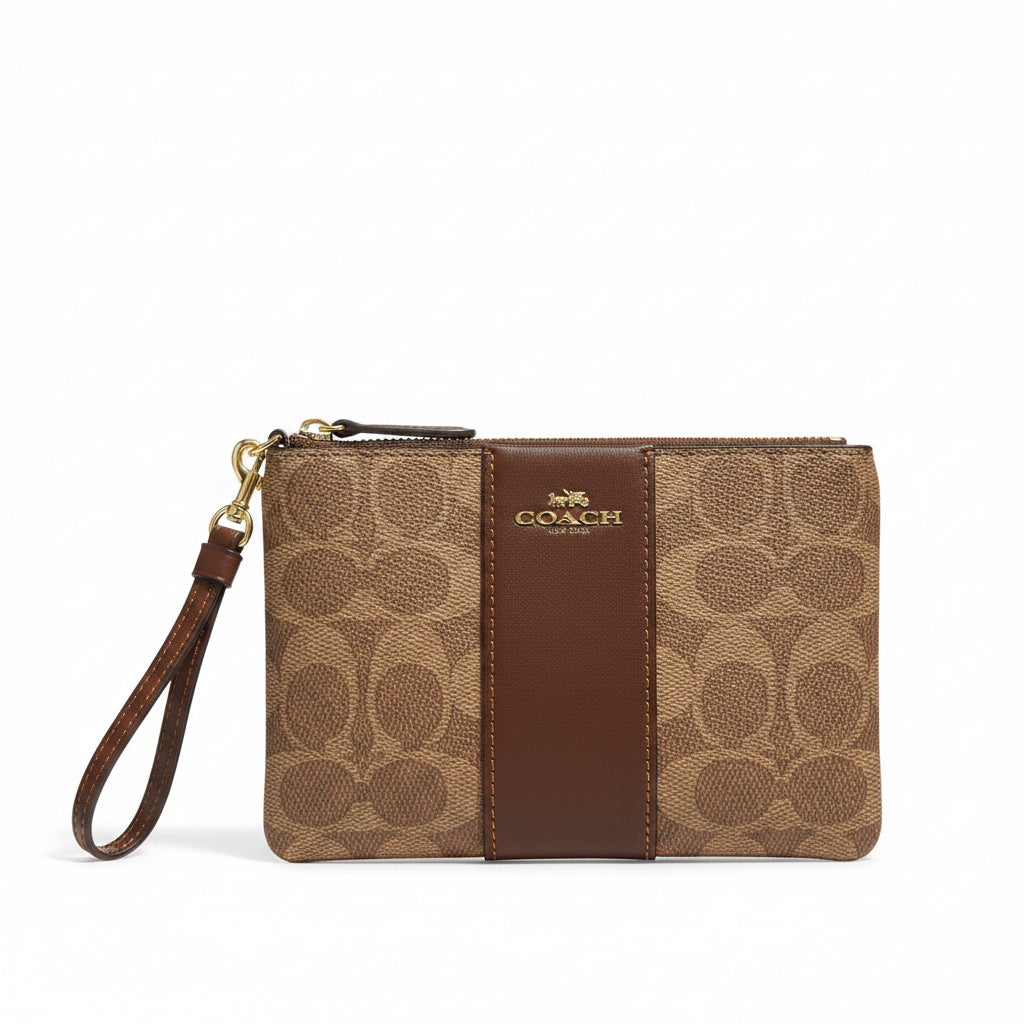 MONEDERO DE MANO COACH