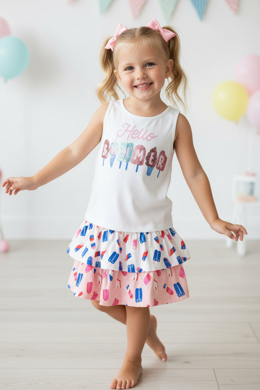 ISAACMIZRAHI CONJUNTO DE NIÑA