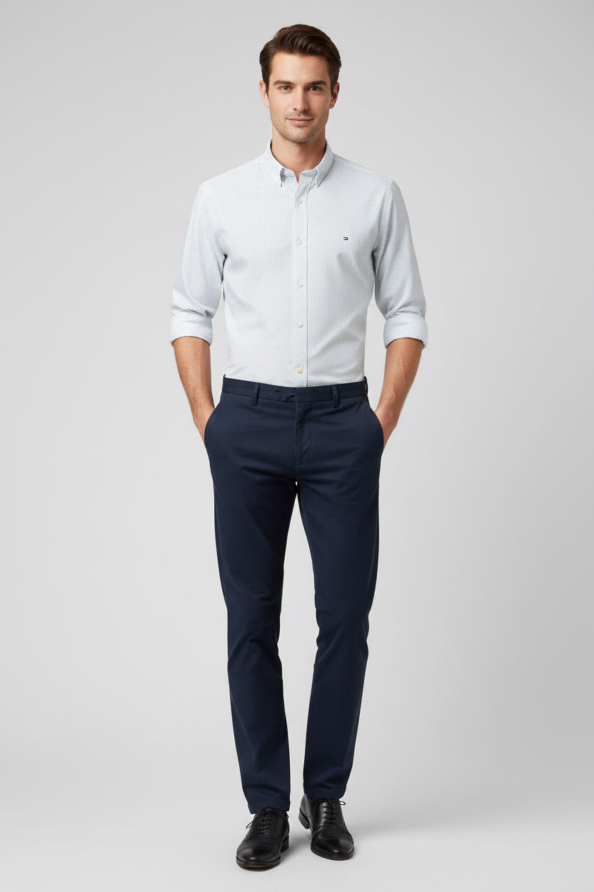 TOMMY HILFIGER VESTIR MANGA LARGA HOMBRE