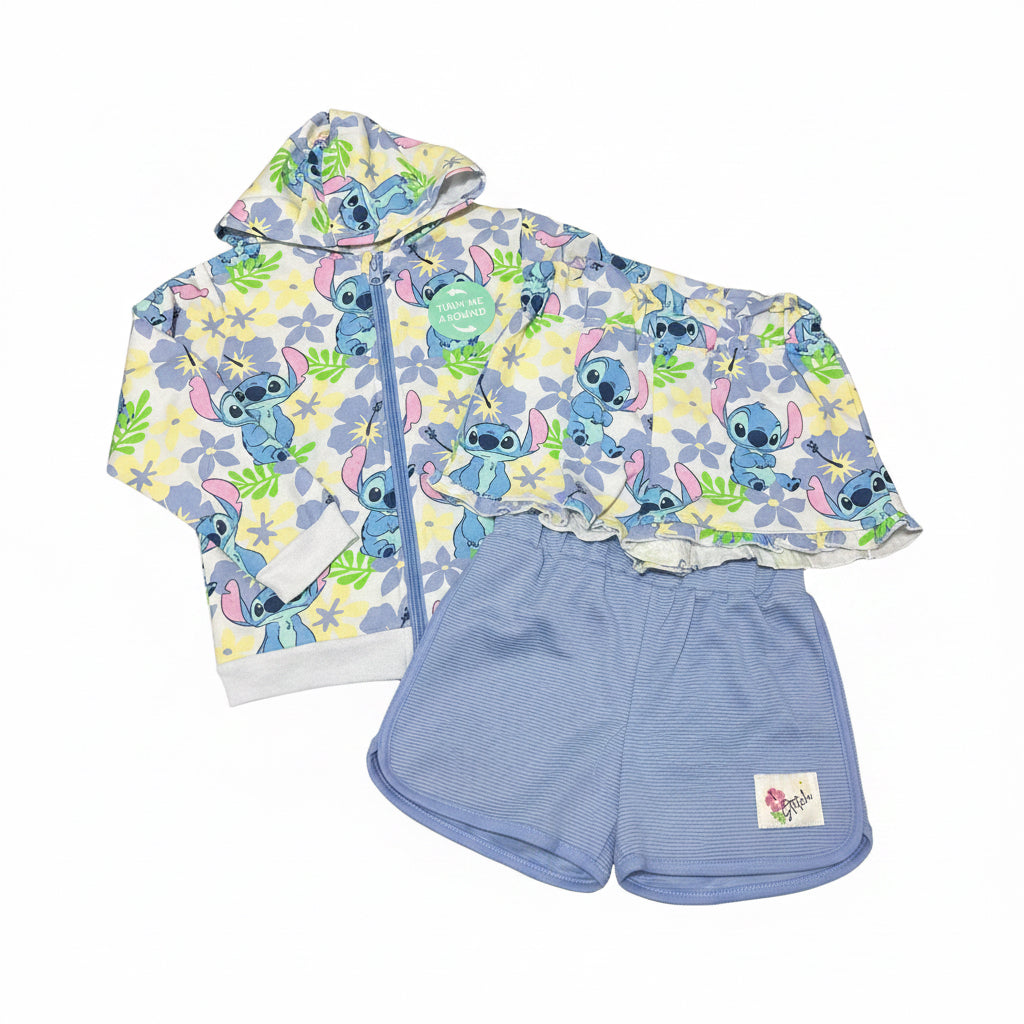 STITCH CONJUNTO DE NIÑA