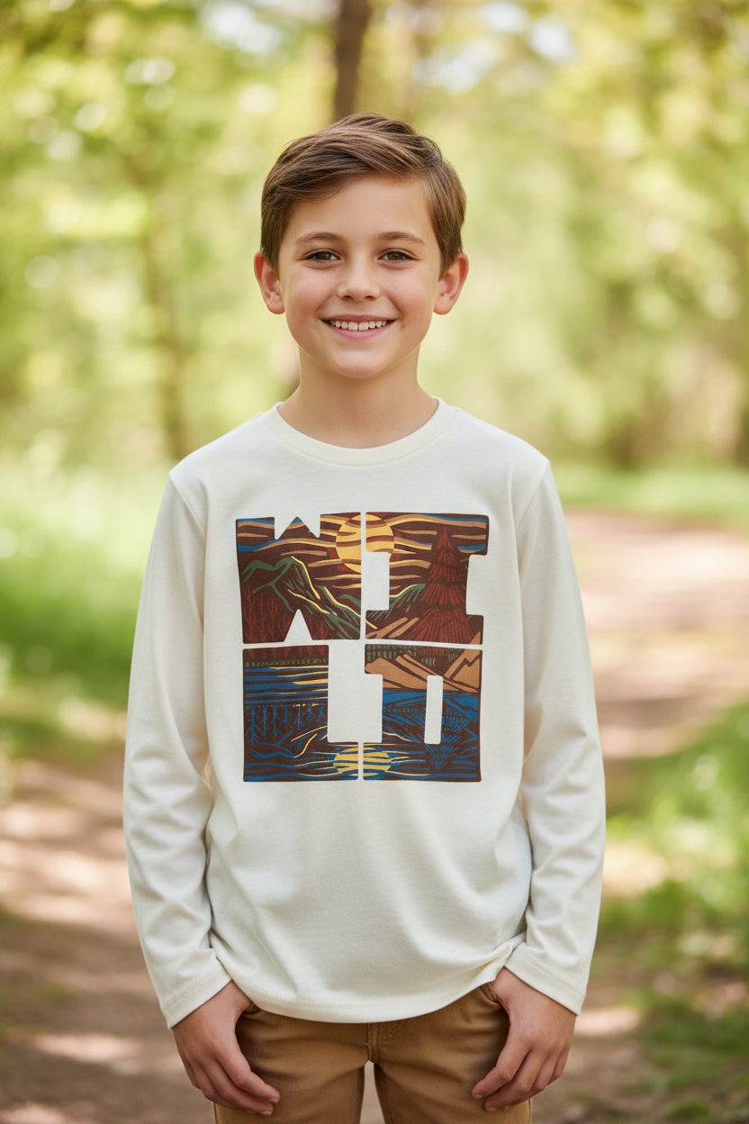 OLD NAVY CAMISA MANGA LARGA DE NIÑO