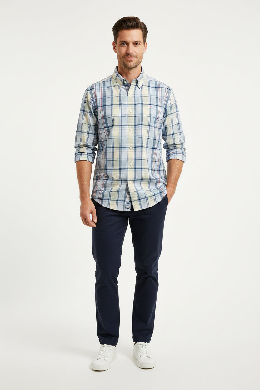 TOMMY HILFIGER CAMISA DE VESTIR MANGA LARGA DE HOMBRE