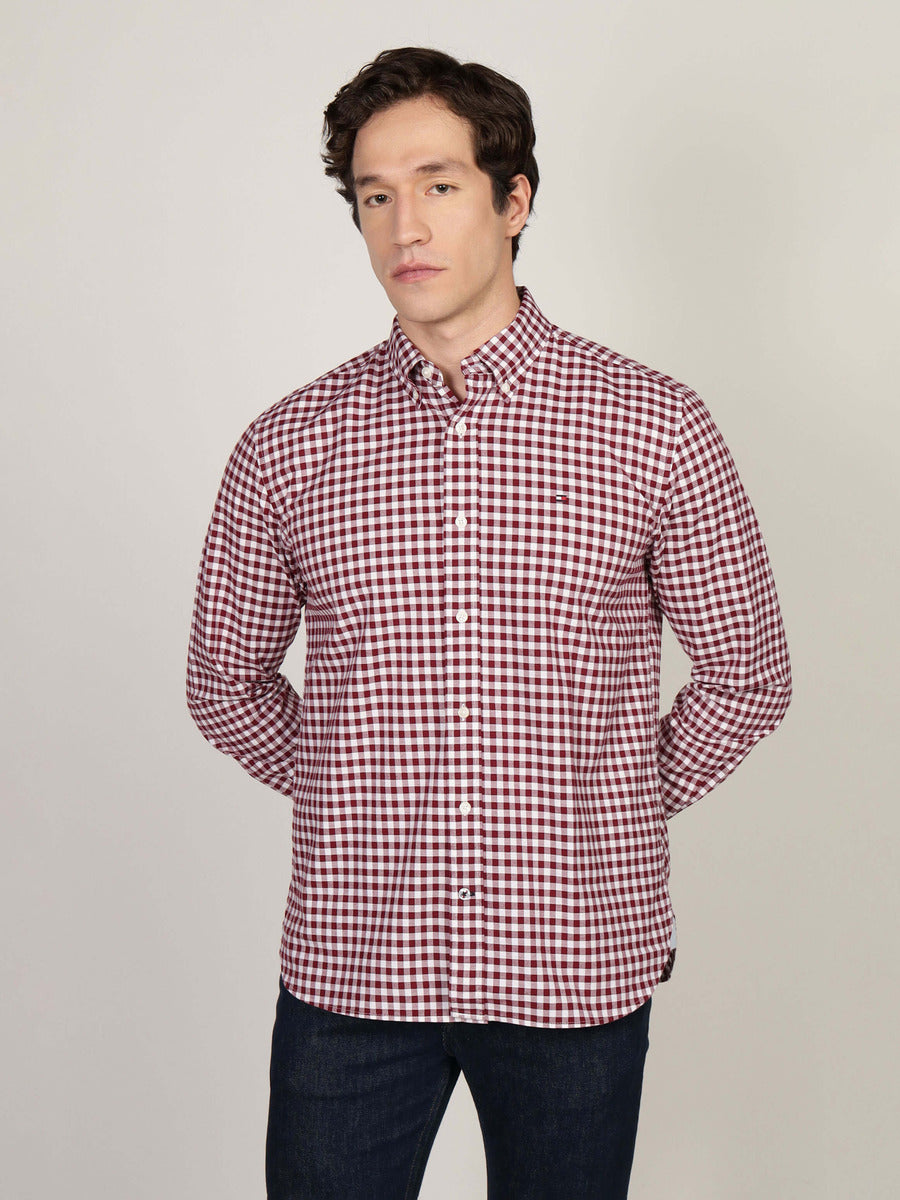 TOMMY HILFIGER VESTIR MANGA LARGA HOMBRE