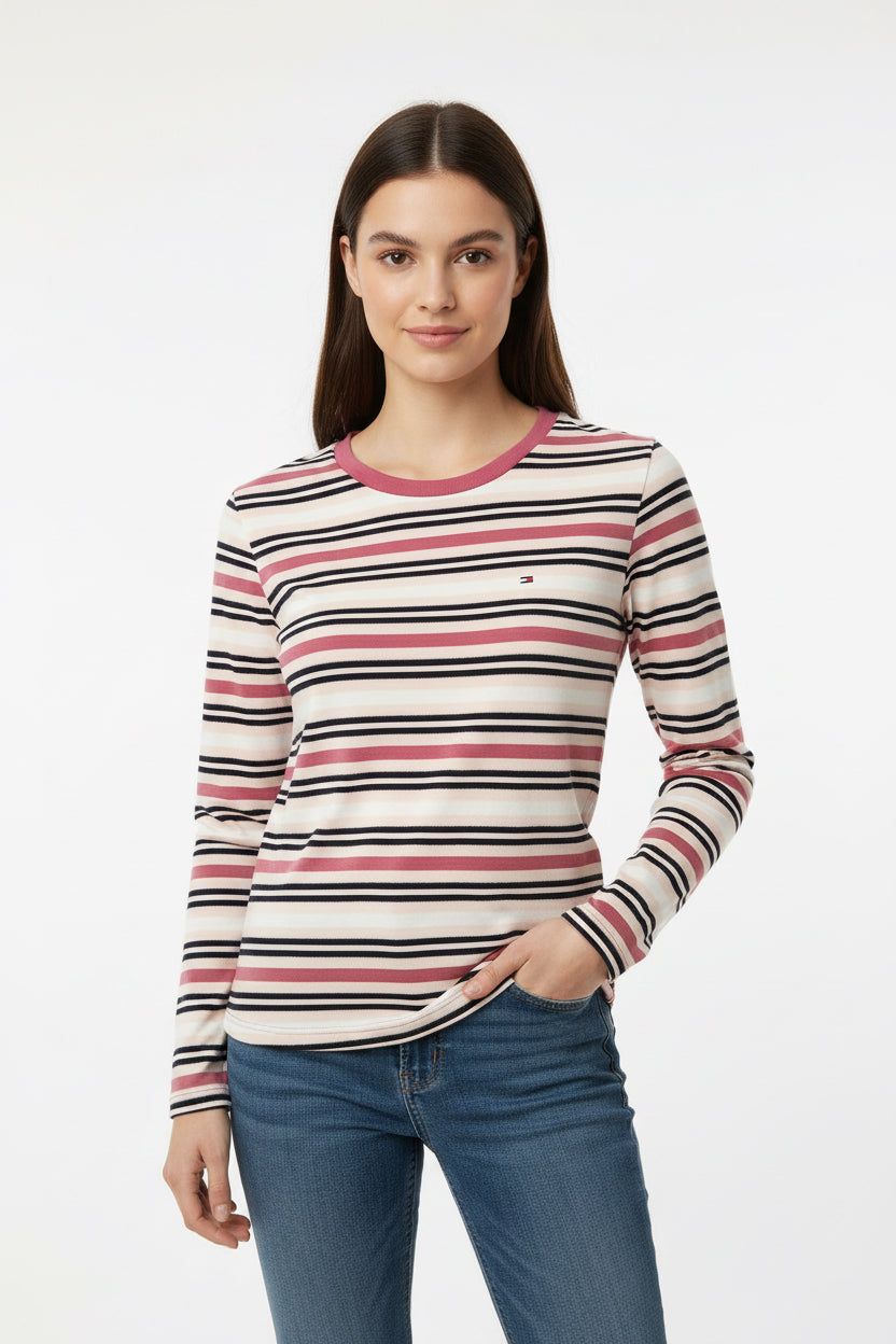 TOMMY HILFIGER CAMISA VESTIR DE MUJER MANGA LARGA