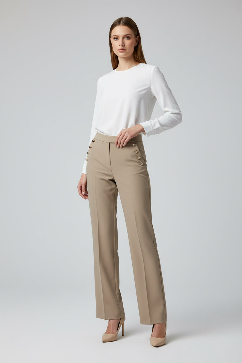 HAVER Y BLAIR PANTALON DE TELA DE MUJER