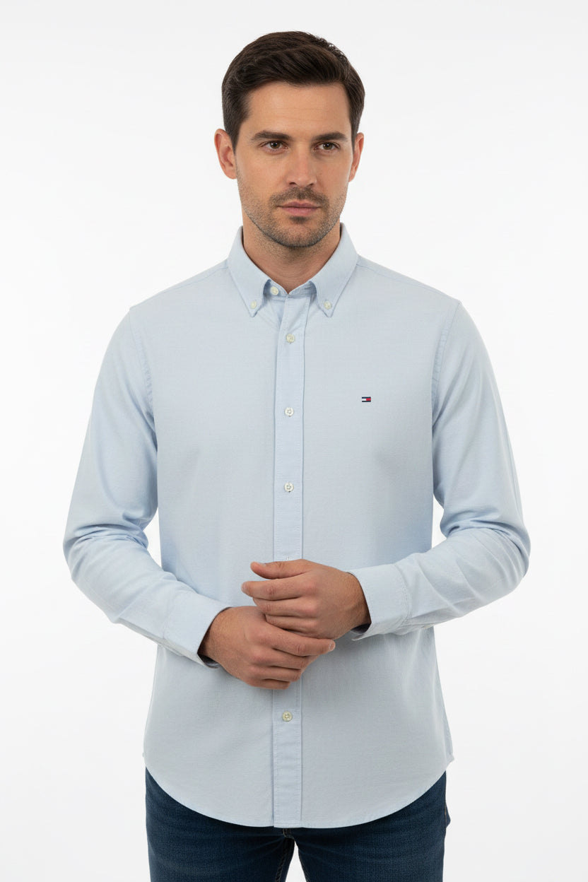 TOMMY HILFIGER CAMISA DE VESTIR MANGA LARGA DE HOMBRE