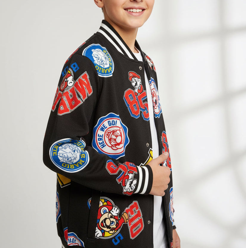 SÚPER MARIO JACKET DE NIÑO