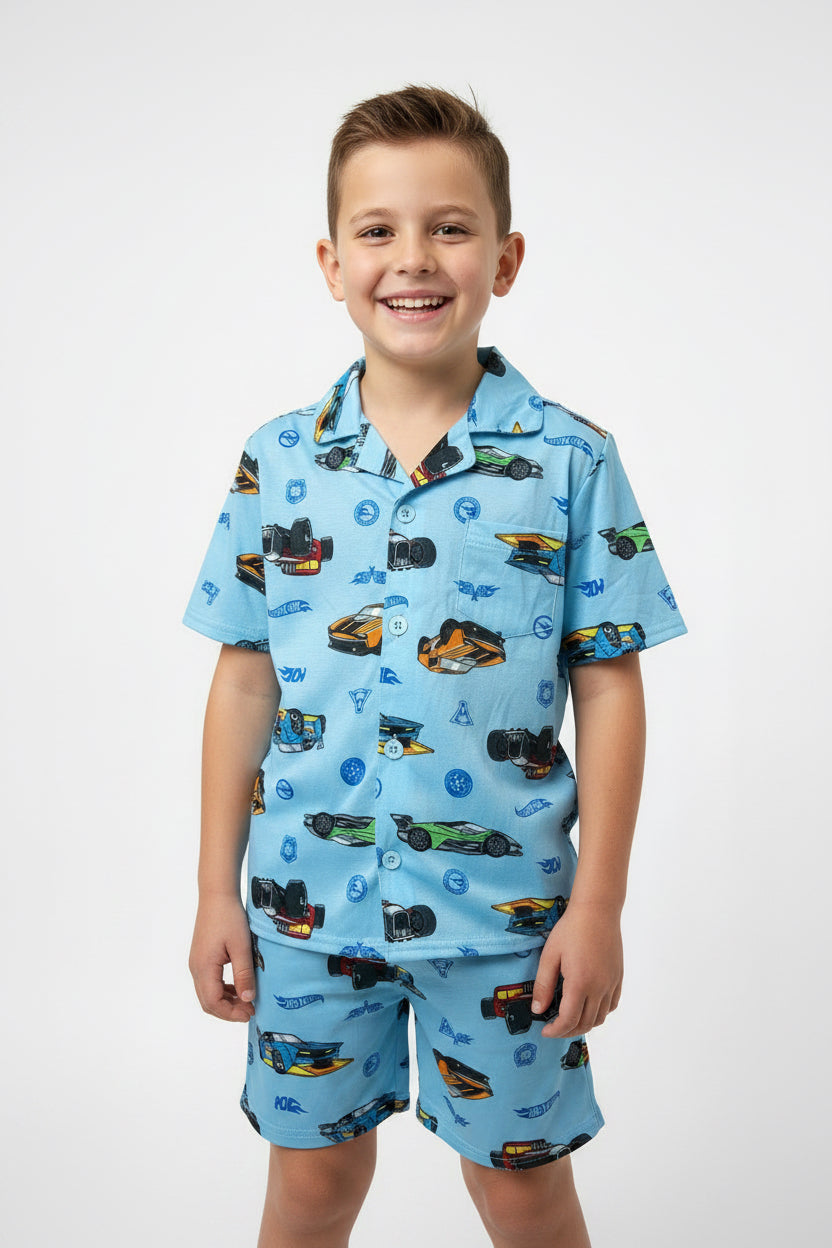 HOTWHEELS PIJAMA DE NIÑO