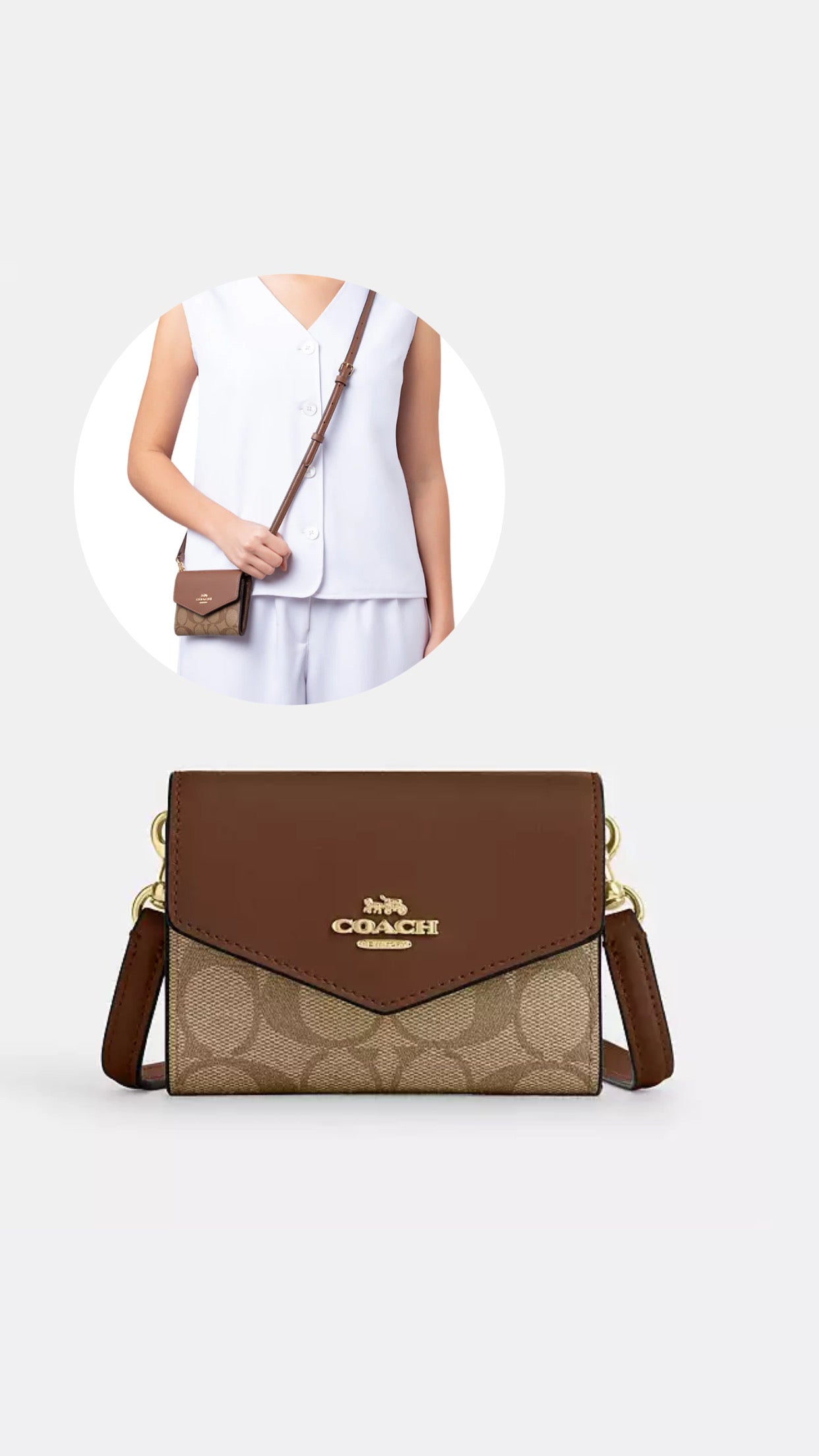 CARTERA COACH CROSSBODY