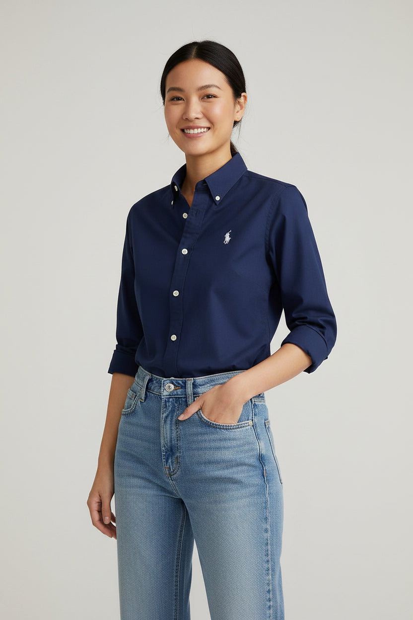 RALPH LAUREN POLO CAMISA VESTIR MUJER