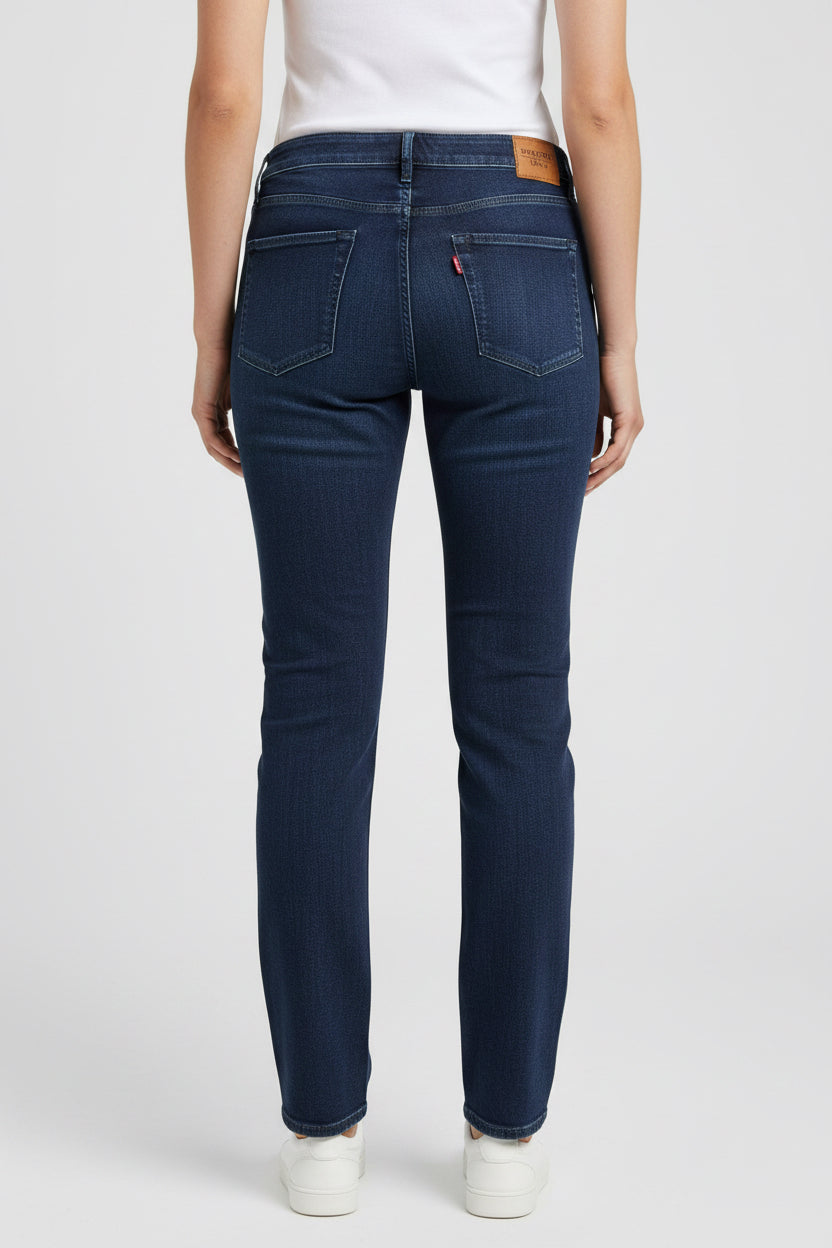 DENIZEN FROM LEVI’S MID RISE SKINNY JEANS DE MUJER