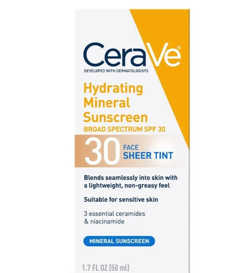 CERAVE Hydrating Mineral Sunscreen