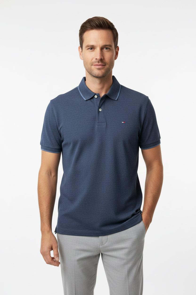 TOMNY HILFIGEE CAMISA CUELLO HOMBRE