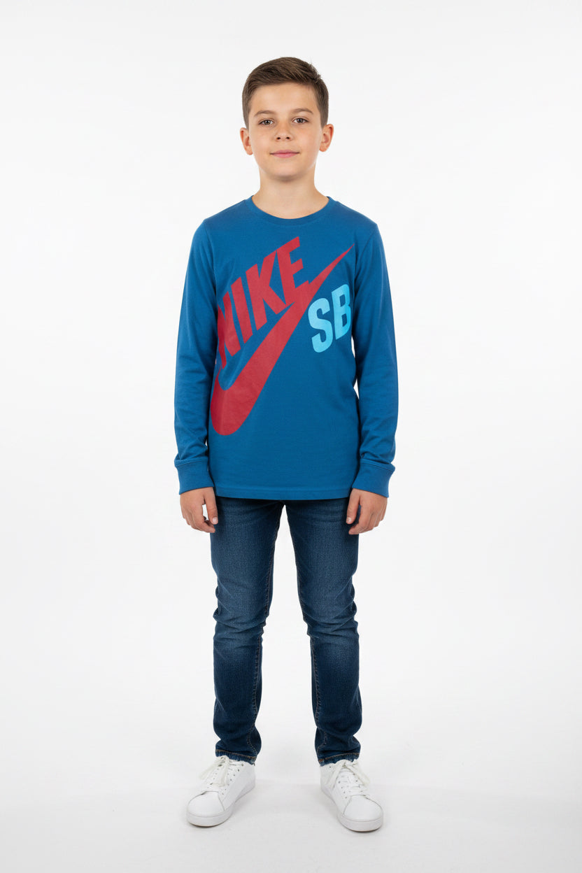 NIKE CAMISA MANGA LARGA DEPORTIVA DE NIÑO