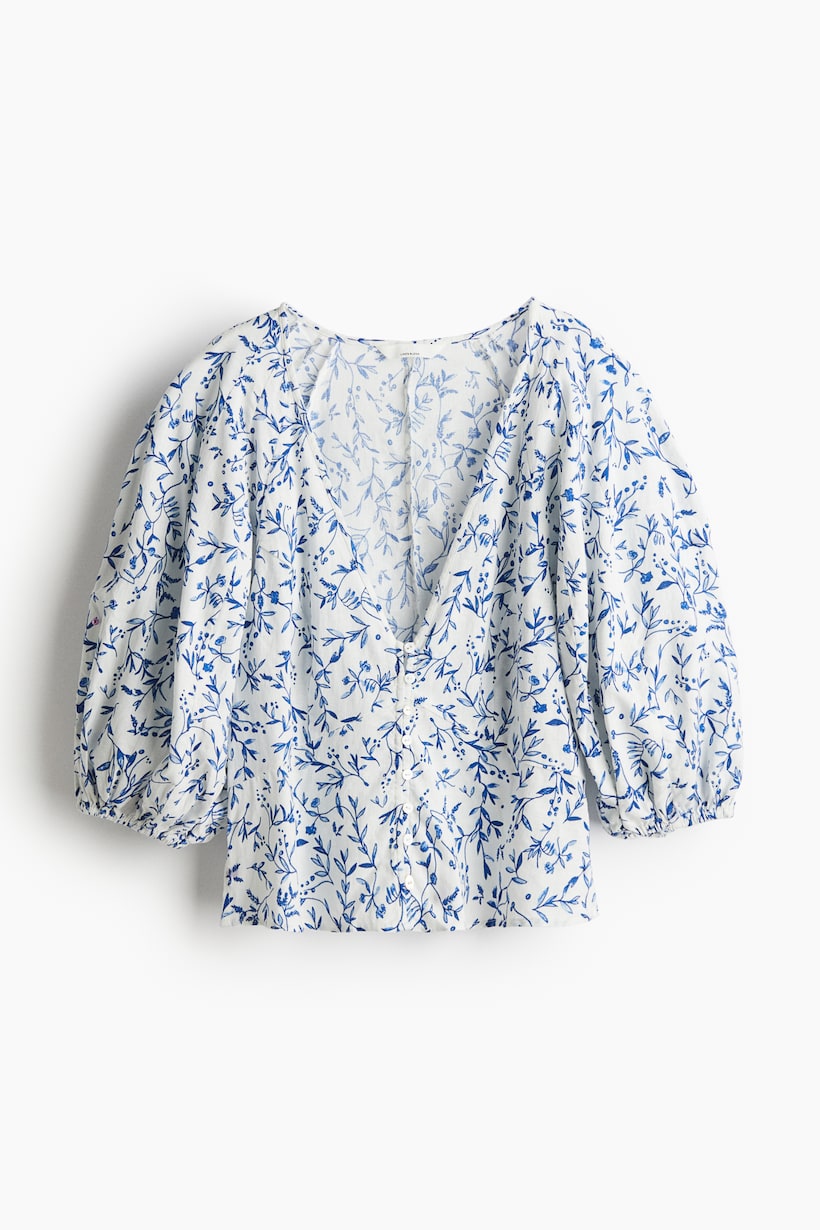 LINEN BLEND Camisa de Mujer