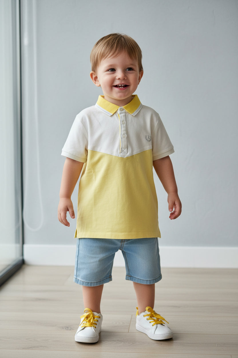 KIDICHIC CAMISA TIPO POLO DE NIÑO