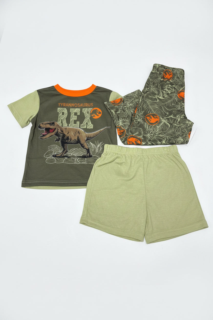 JURASSIC WORLD CONJUNTO DE NIÑO