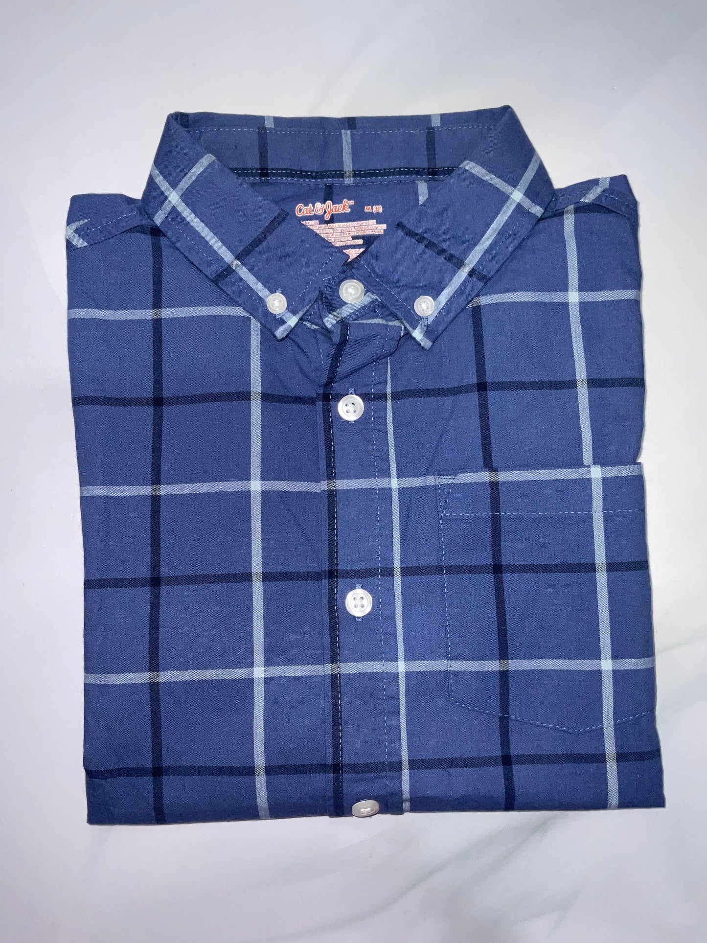CAT & JACK CAMISA DE VESTIR MANGA LARGA NIÑO