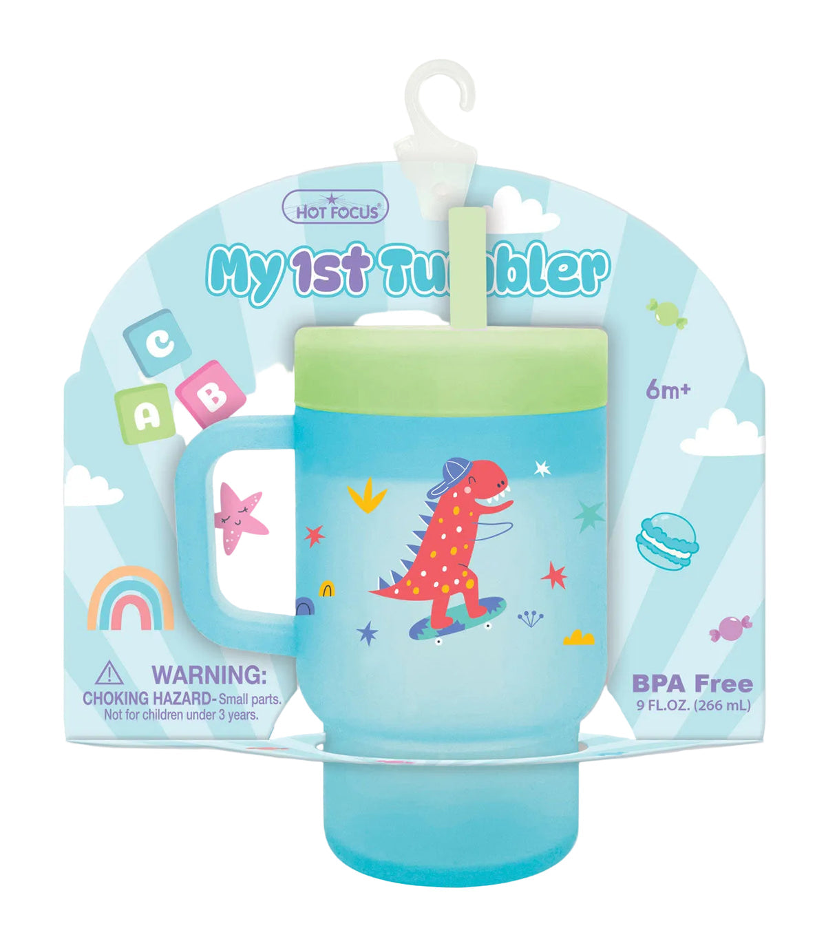 HOT FOCUS LITTLE 1ST TUMBLER