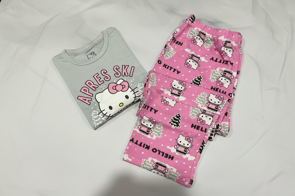 HELLO KITTY PIJAMA DE MUJER
