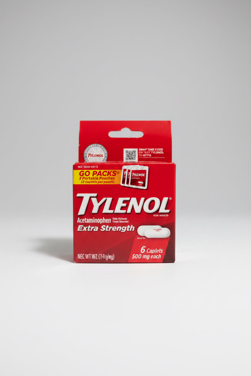 TYLENOL EXTRA STRENGTH CAPLETS