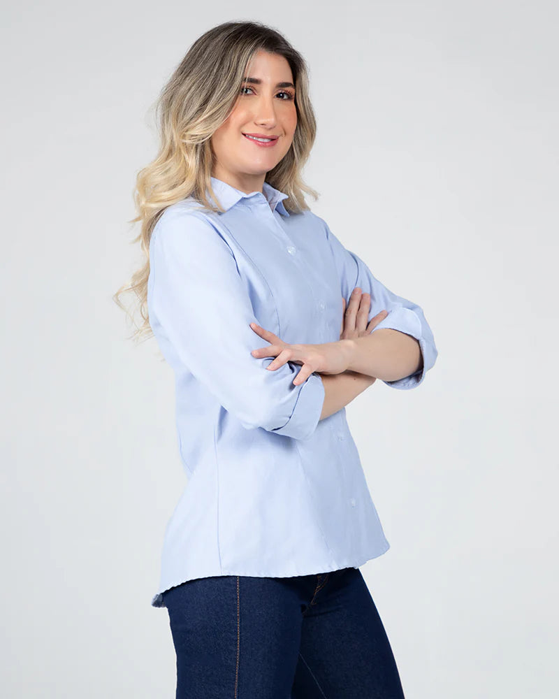 TOMMY HILFIGER CAMISA DE MUJER MANGA TRES CUARTOS