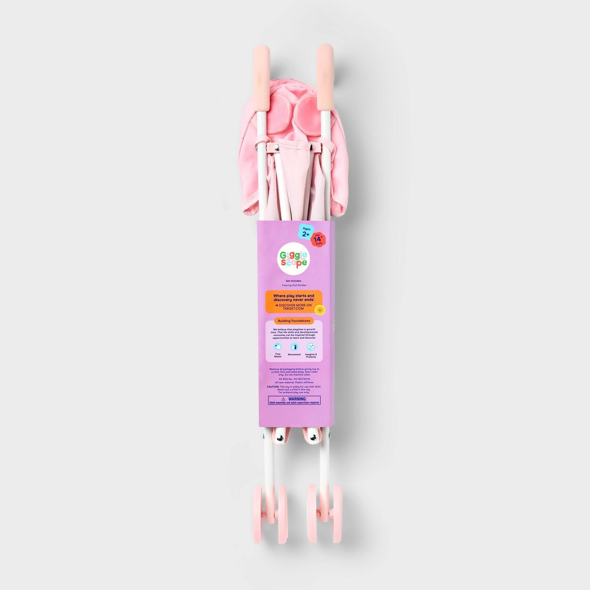 GIGGLE SCAPE FOLD UP DOLL STROLLER