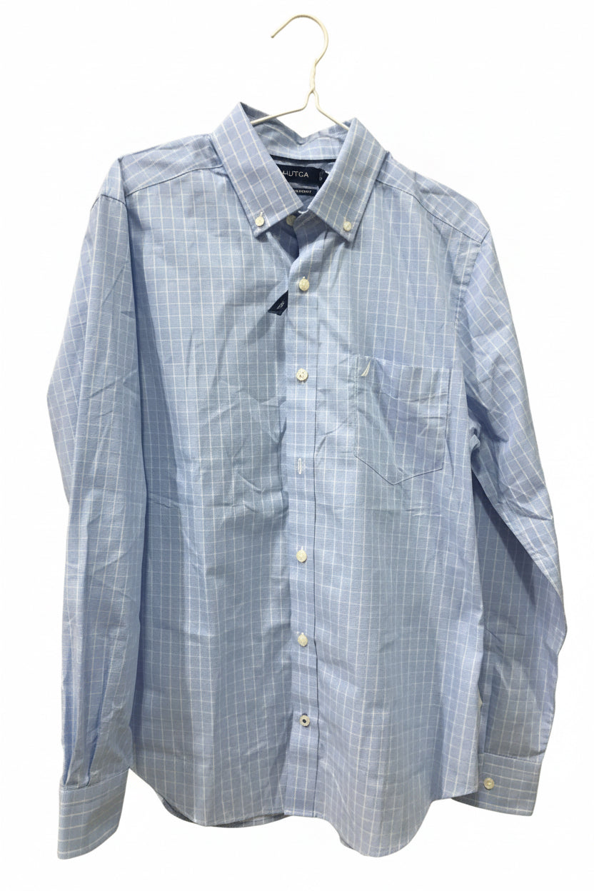NÁUTICA CAMISA VESTIR MANGA LARGA HOMBRE