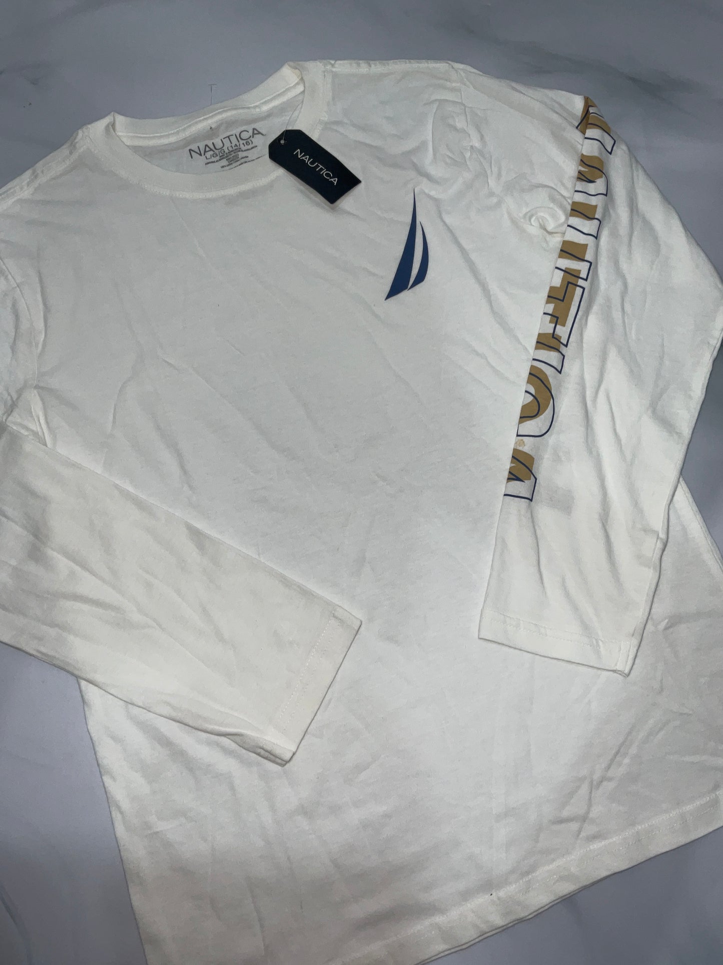 NAUTICA Camisa Manga Larga de Niño