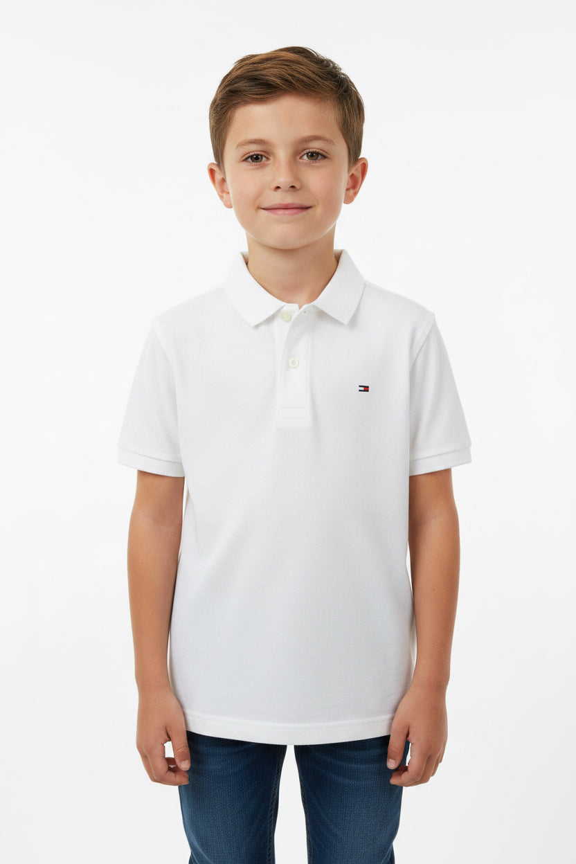 TOMMY HILFIGER CAMISA TIPO POLO DE NIÑO