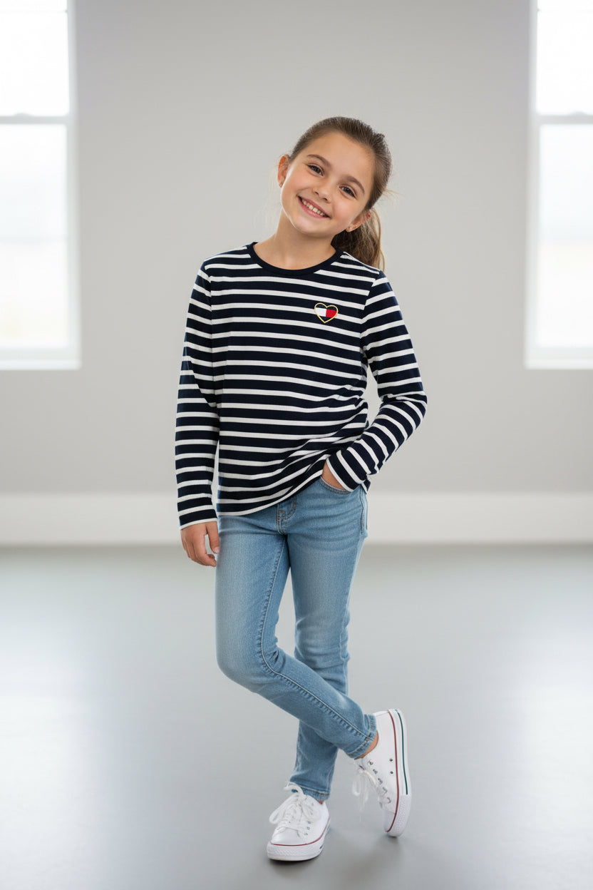 TOMMY HILFIGER CAMISA MANGA LARGA NIÑA