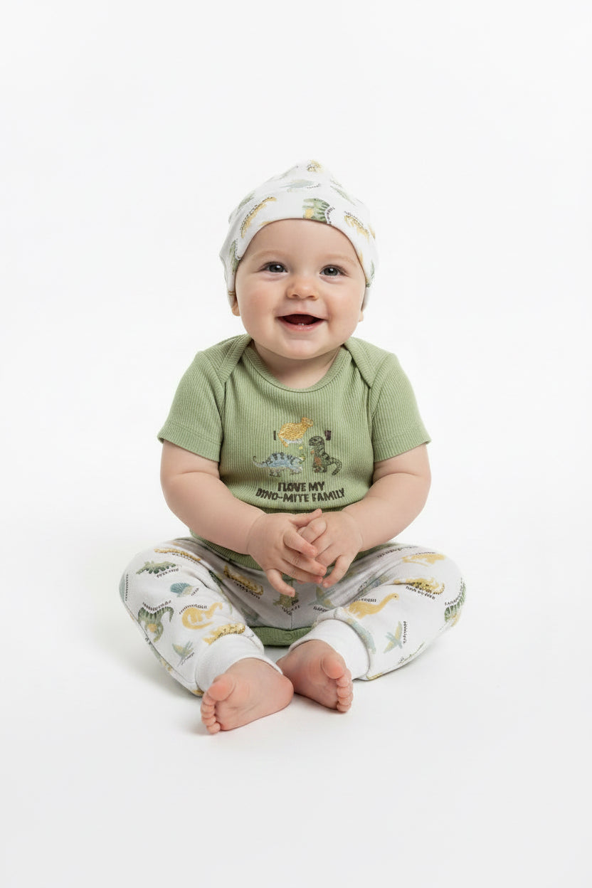 CHICKPEA CONJUNTO DE BEBE 3 PIEZAS