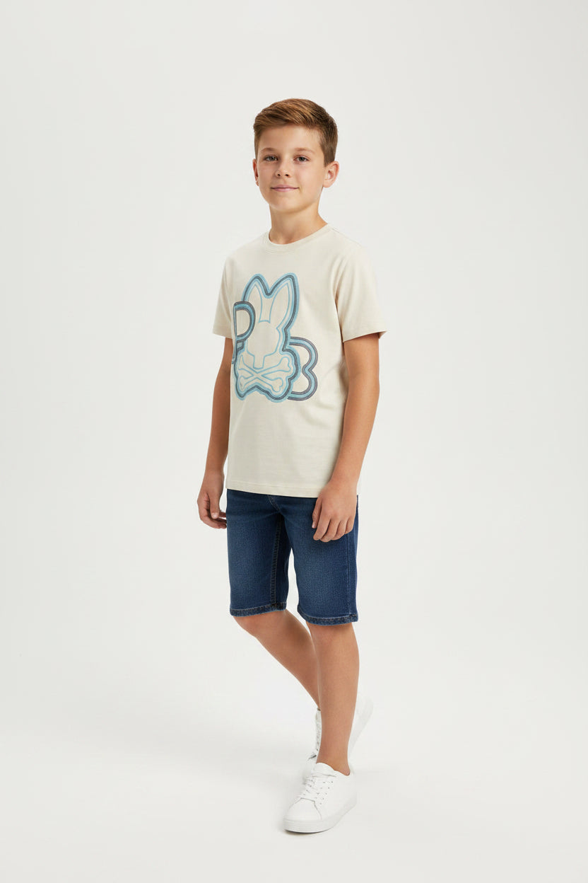 PSYCHO BUNNY CAMISA DE NIÑO
