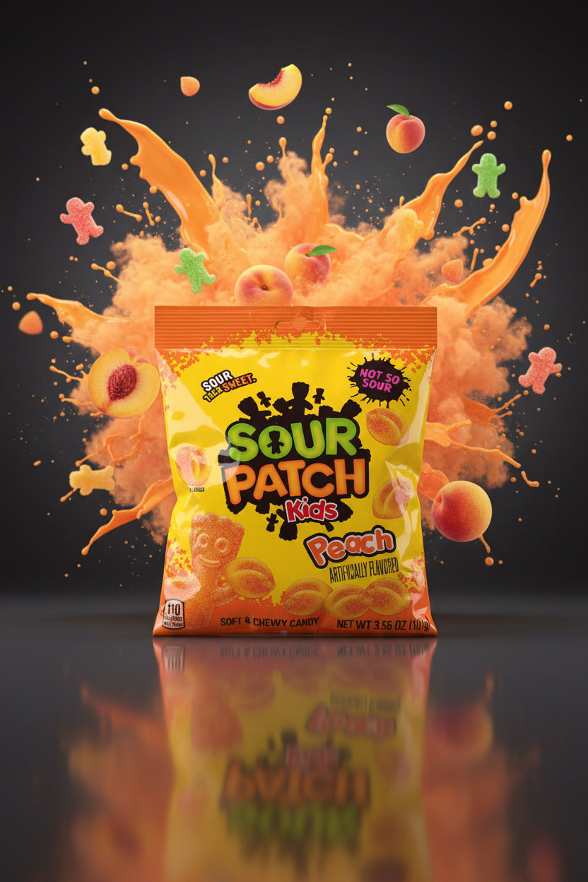 SOUR PATCH KIDS PEACH