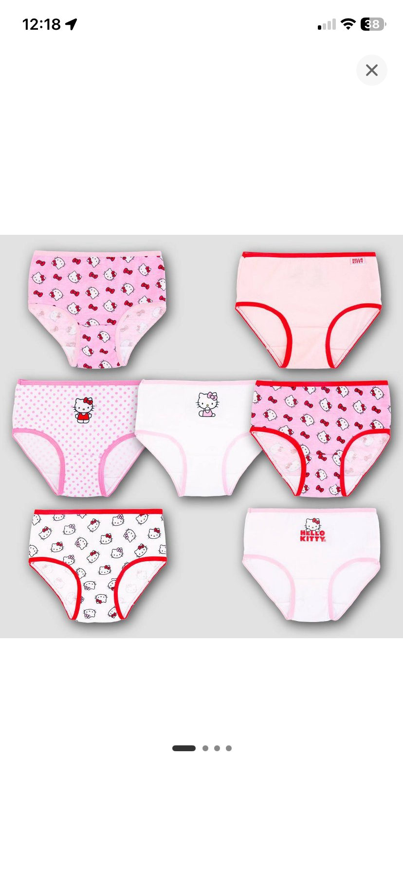 HELLO KITTY PANTY DE NIÑA