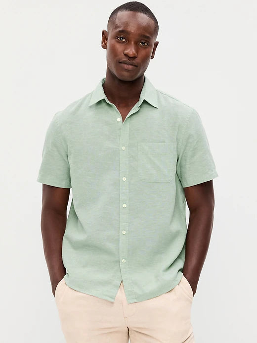 OLD NAVY CAMISA VESTIR MANGA CORTA DE NIÑO