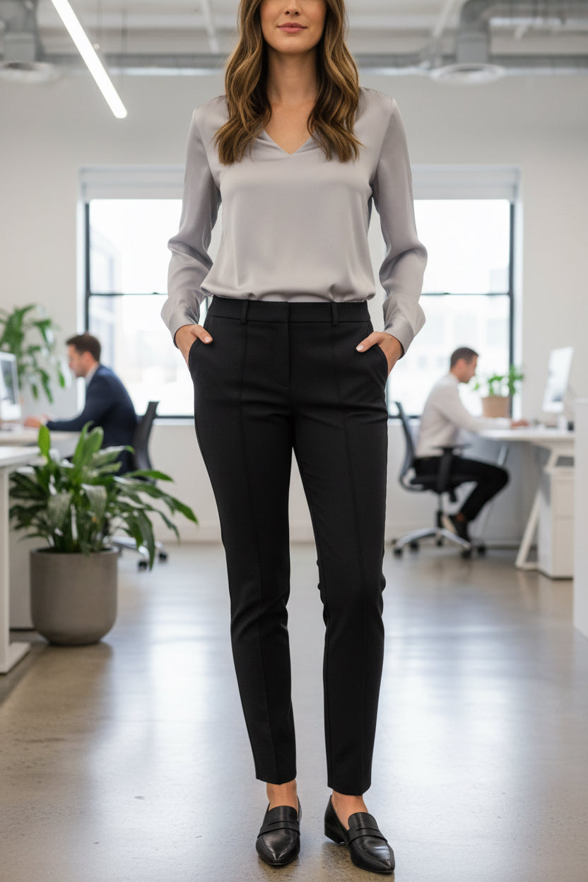 BAR lll PANTALON DE VESTIR DE MUJER