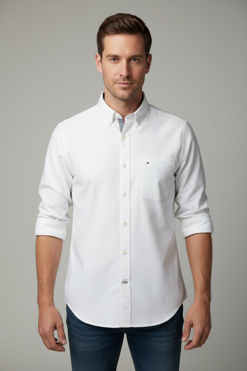 NAUTICA VESTIR MANGA LARGA HOMBRE