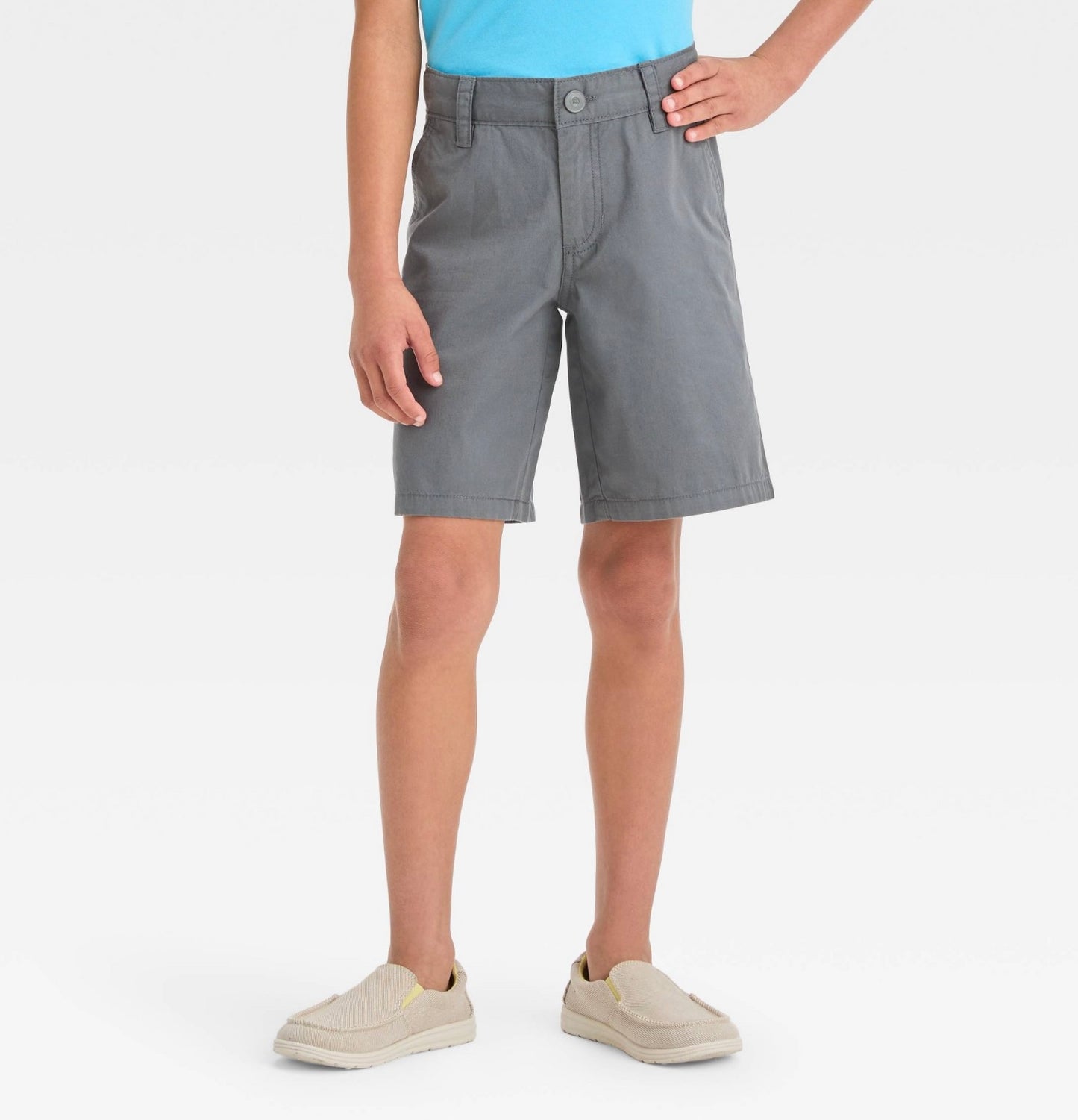 CAT & JACK FLAT-FRONT SHORTS